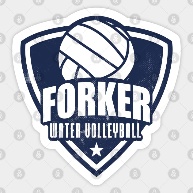 Focker Water Volleyball Sticker by tvshirts